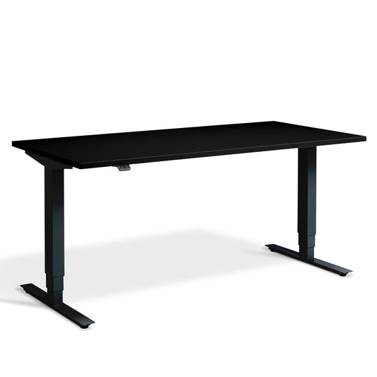 Aspen Electric Standing Desk - Black & Black - Desks - Standing - Electric | Tollo.co.uk  