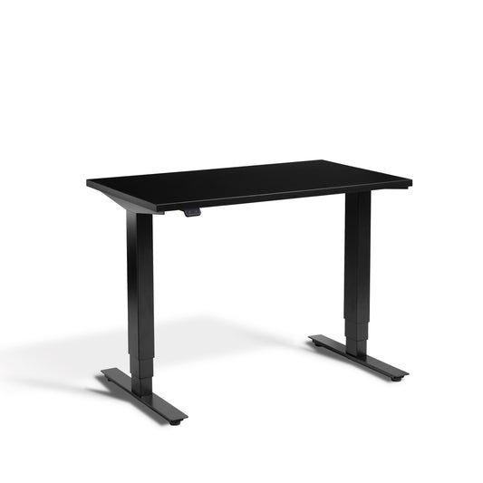 York Electric Sitstand Desk - Black & Black - Desks - Standing - Electric | Tollo.co.uk  