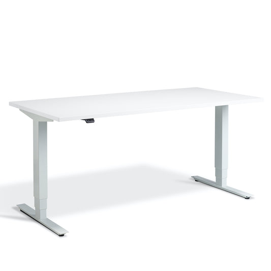 Aspen Electric Standing Desk - White & White - Desks - Standing - Electric | Tollo.co.uk  